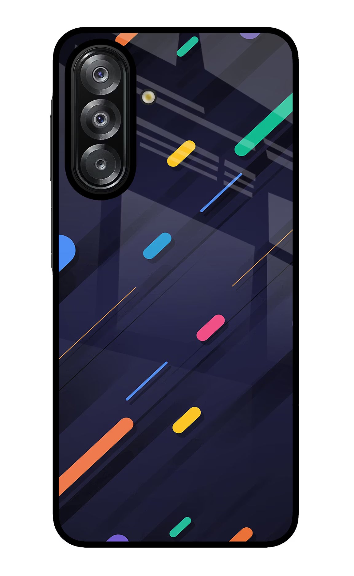 Abstract Design Samsung A26 Glass Case Back Cover by Casekaro