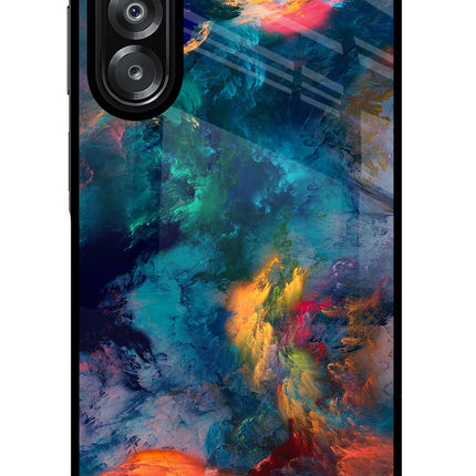 Artwork Paint Samsung A26 Glass Case Back Cover by Casekaro