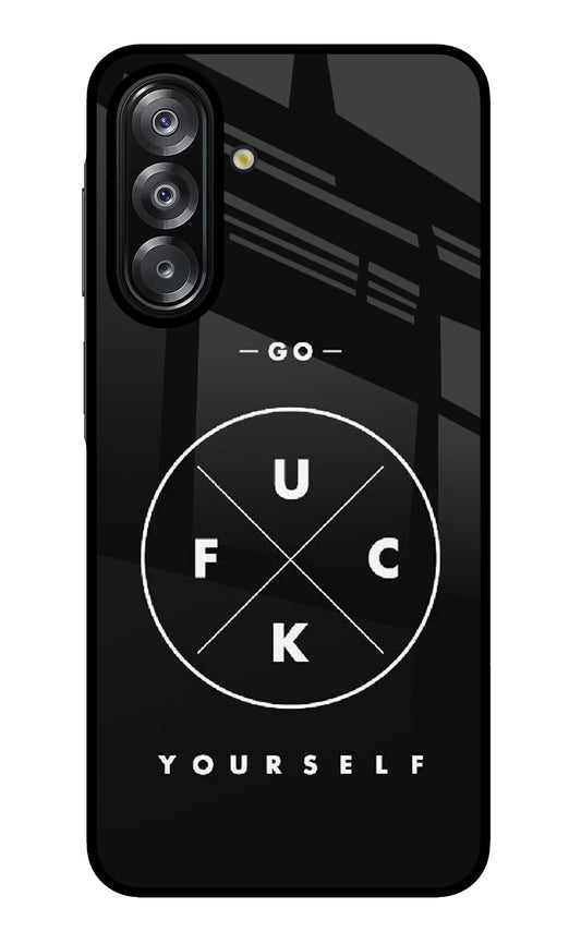 Go Fuck Yourself Samsung A26 Glass Case