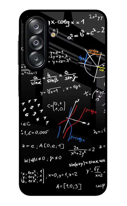 Mathematics Formula Samsung A26 Glass Case