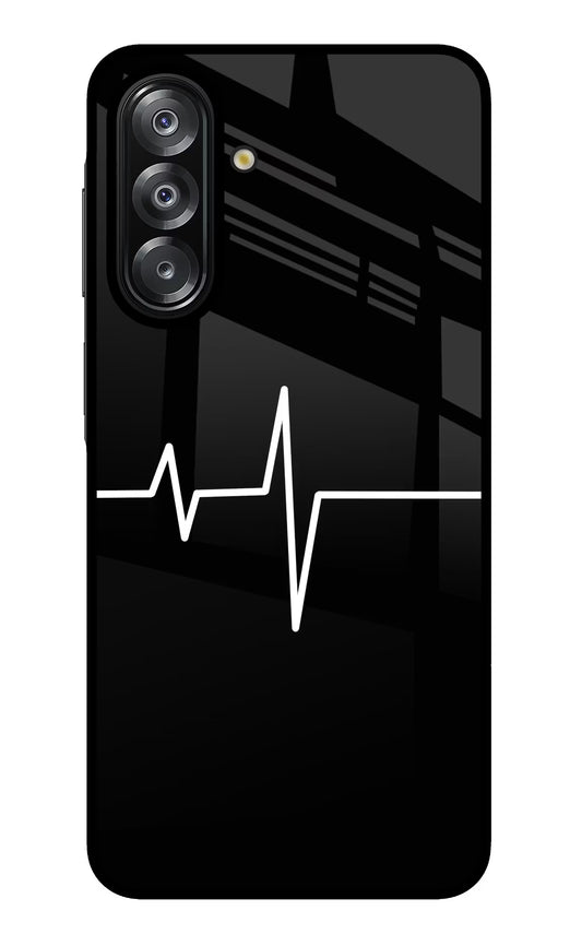 Heart Beats Samsung A26 Glass Case