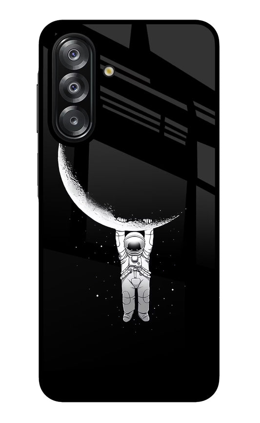 Moon Space Samsung A26 Glass Case