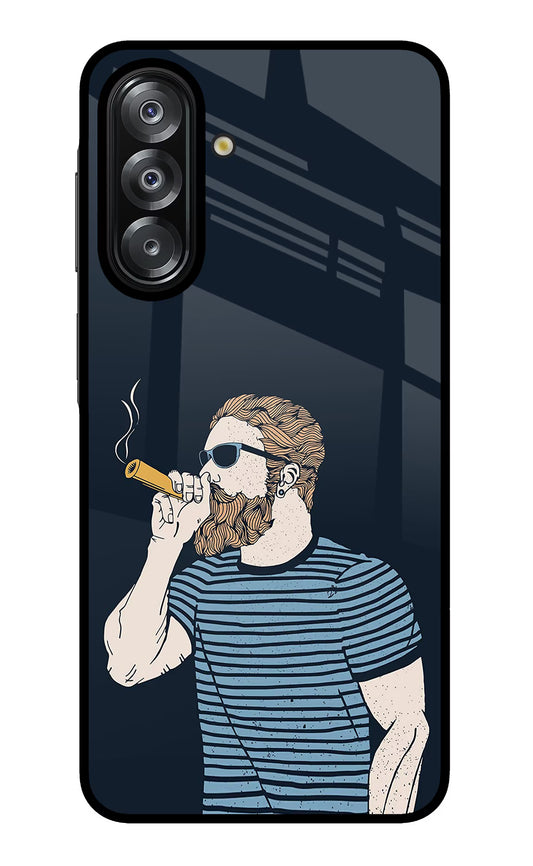 Smoking Samsung A26 Glass Case
