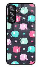 Elephants Samsung A26 Glass Case