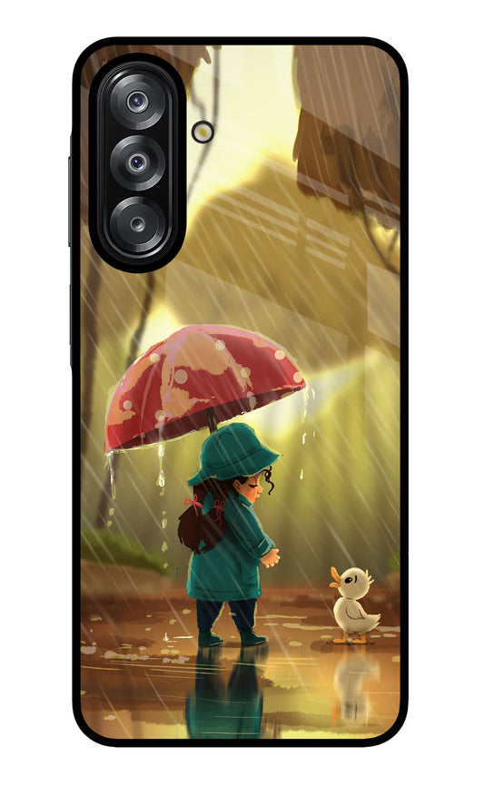 Rainy Day Samsung A26 Glass Case