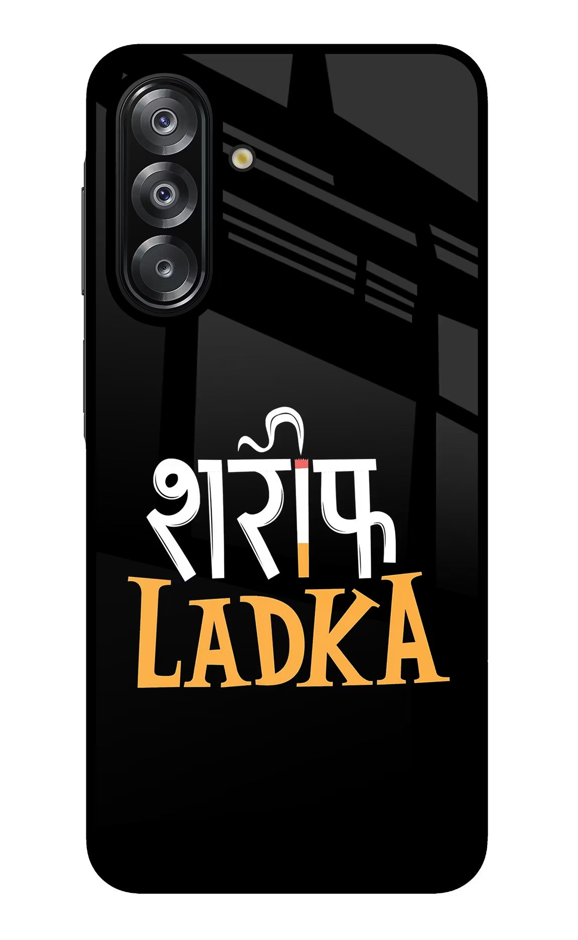 Shareef Ladka Samsung A26 Glass Case Back Cover by Casekaro