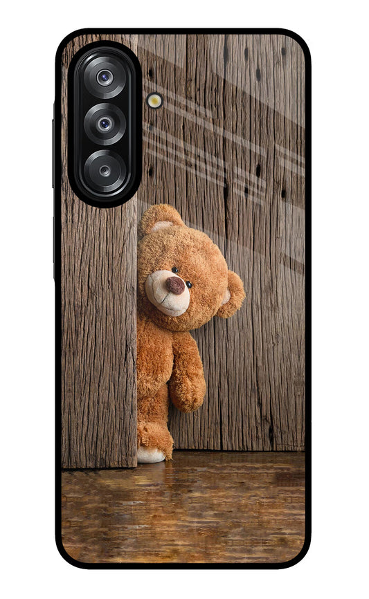 Teddy Wooden Samsung A26 Glass Case