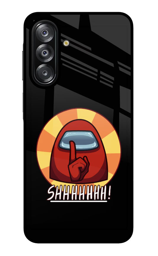 Among Us Shhh! Samsung A26 Glass Case