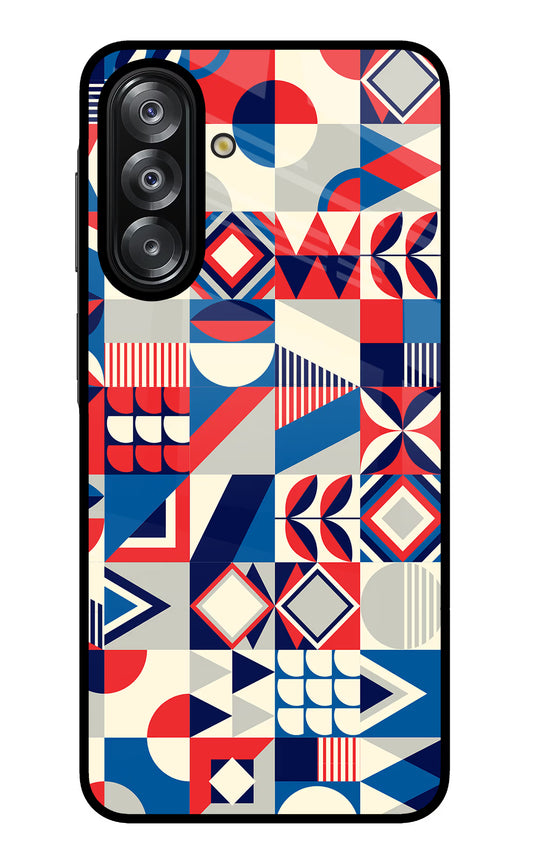 Colorful Pattern Samsung A26 Glass Case