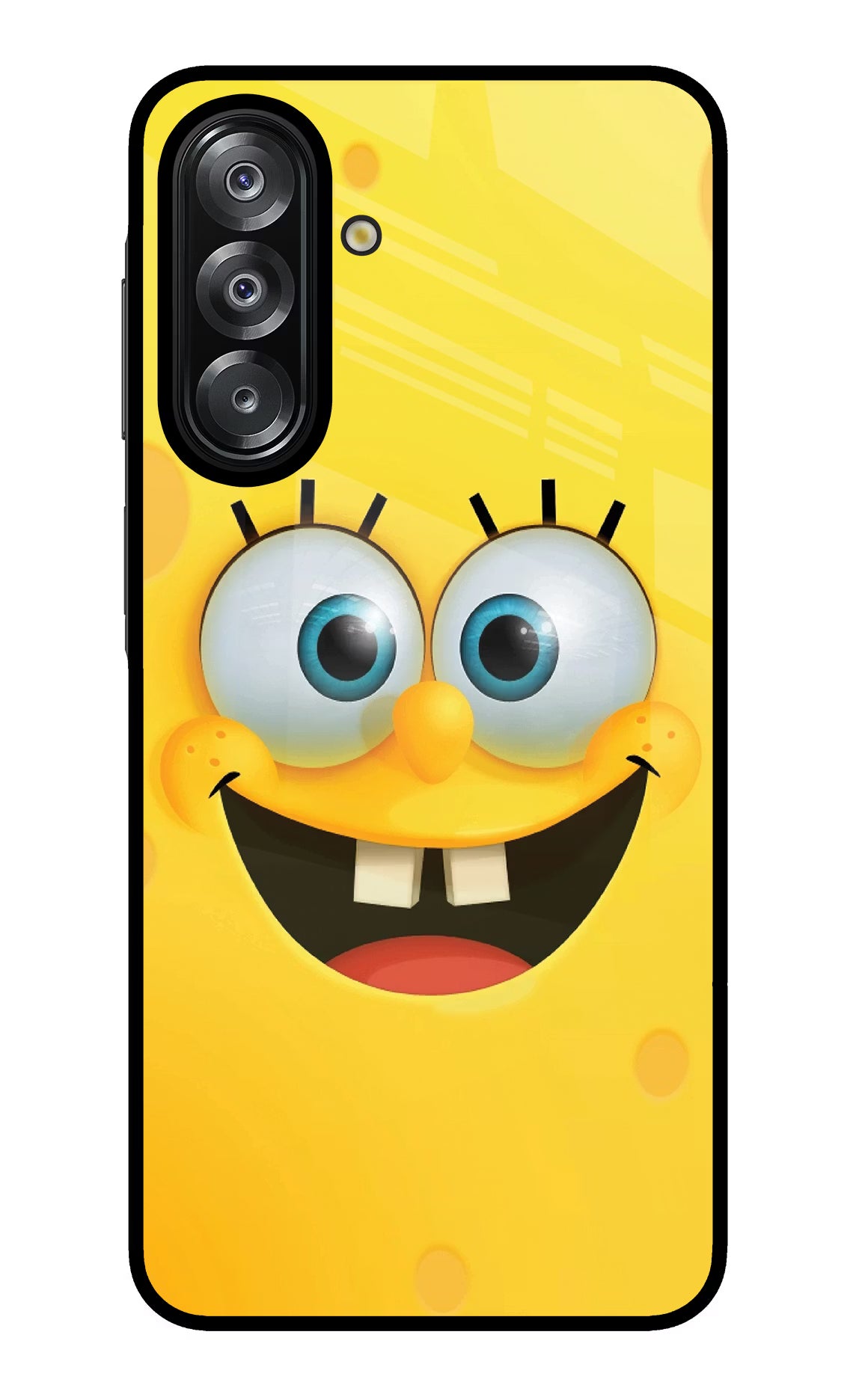 Sponge 1 Samsung A26 Glass Case Back Cover by Casekaro