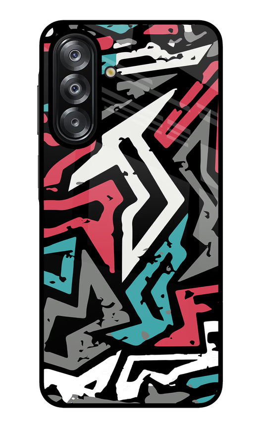 Geometric Graffiti Samsung A26 Glass Case