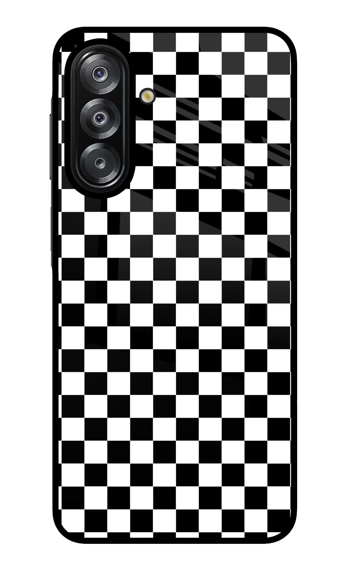 Chess Board Samsung A26 Glass Case Back Cover by Casekaro