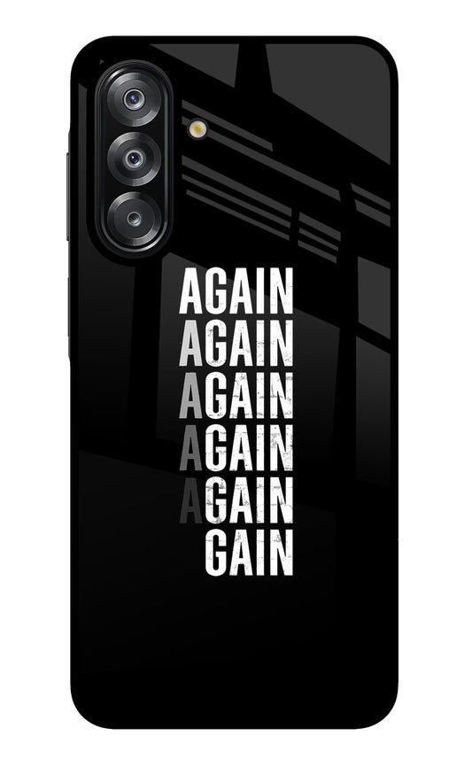 Again Again Gain Samsung A26 Glass Case