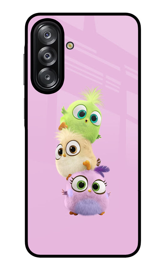 Cute Little Birds Samsung A26 Glass Case