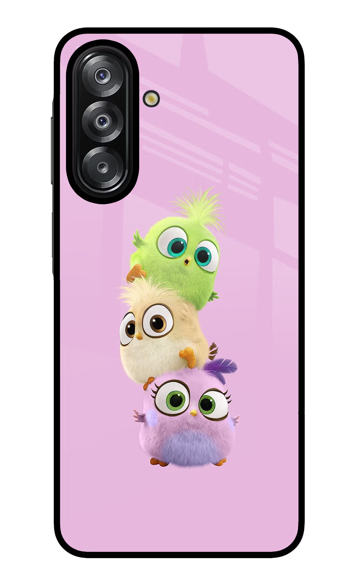 Cute Little Birds Samsung A26 Glass Case Back Cover by Casekaro