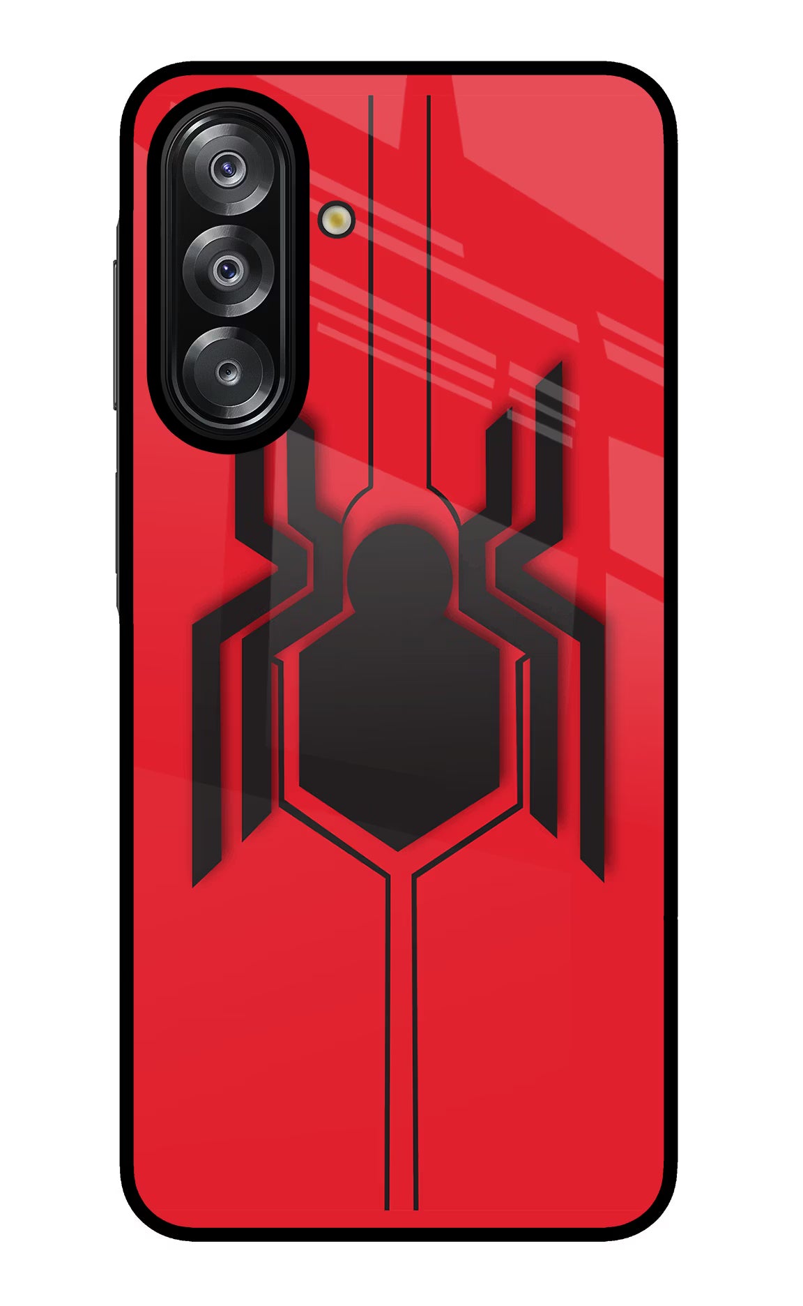 Spider Samsung A26 Glass Case Back Cover by Casekaro