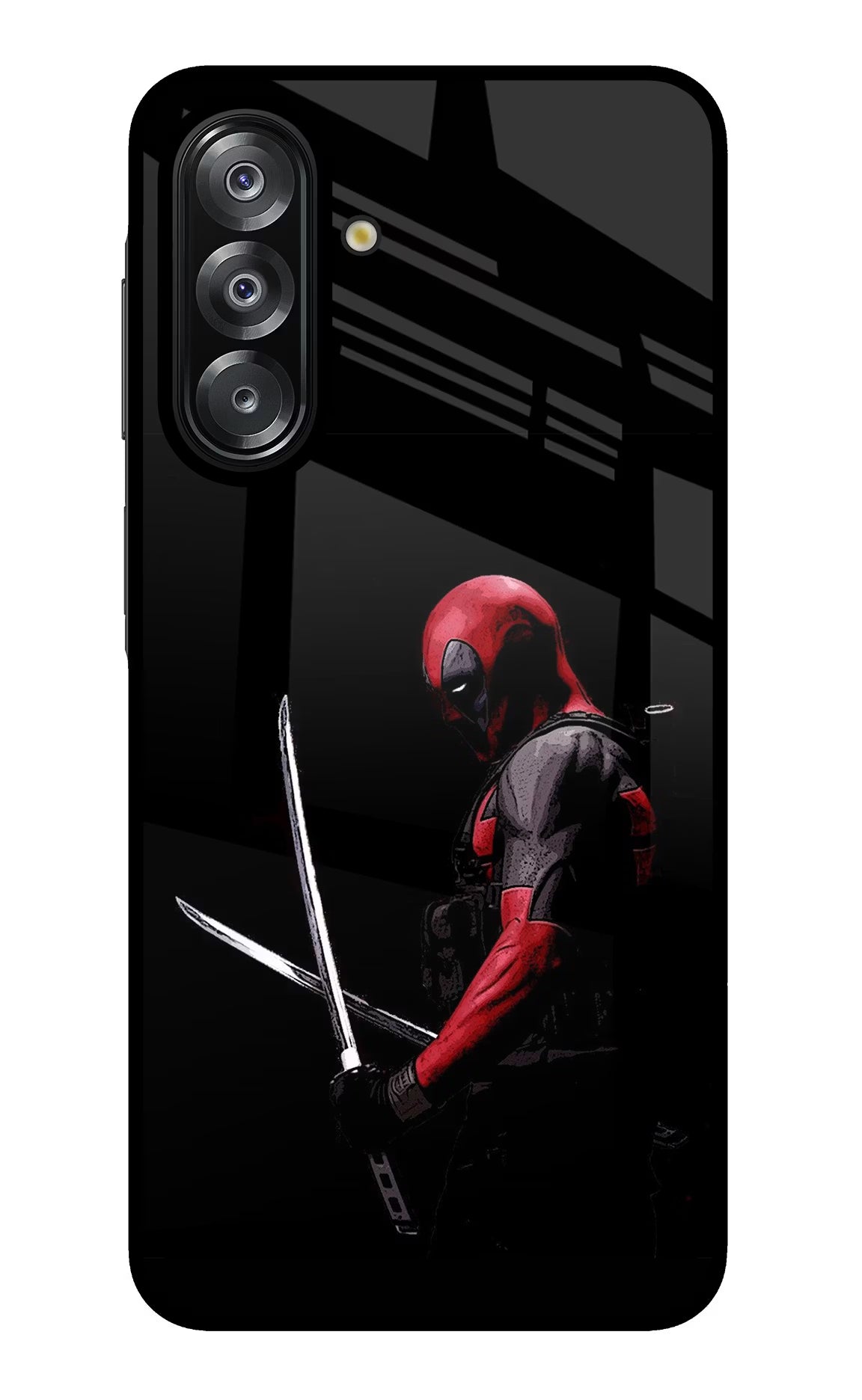 Deadpool Samsung A26 Glass Case