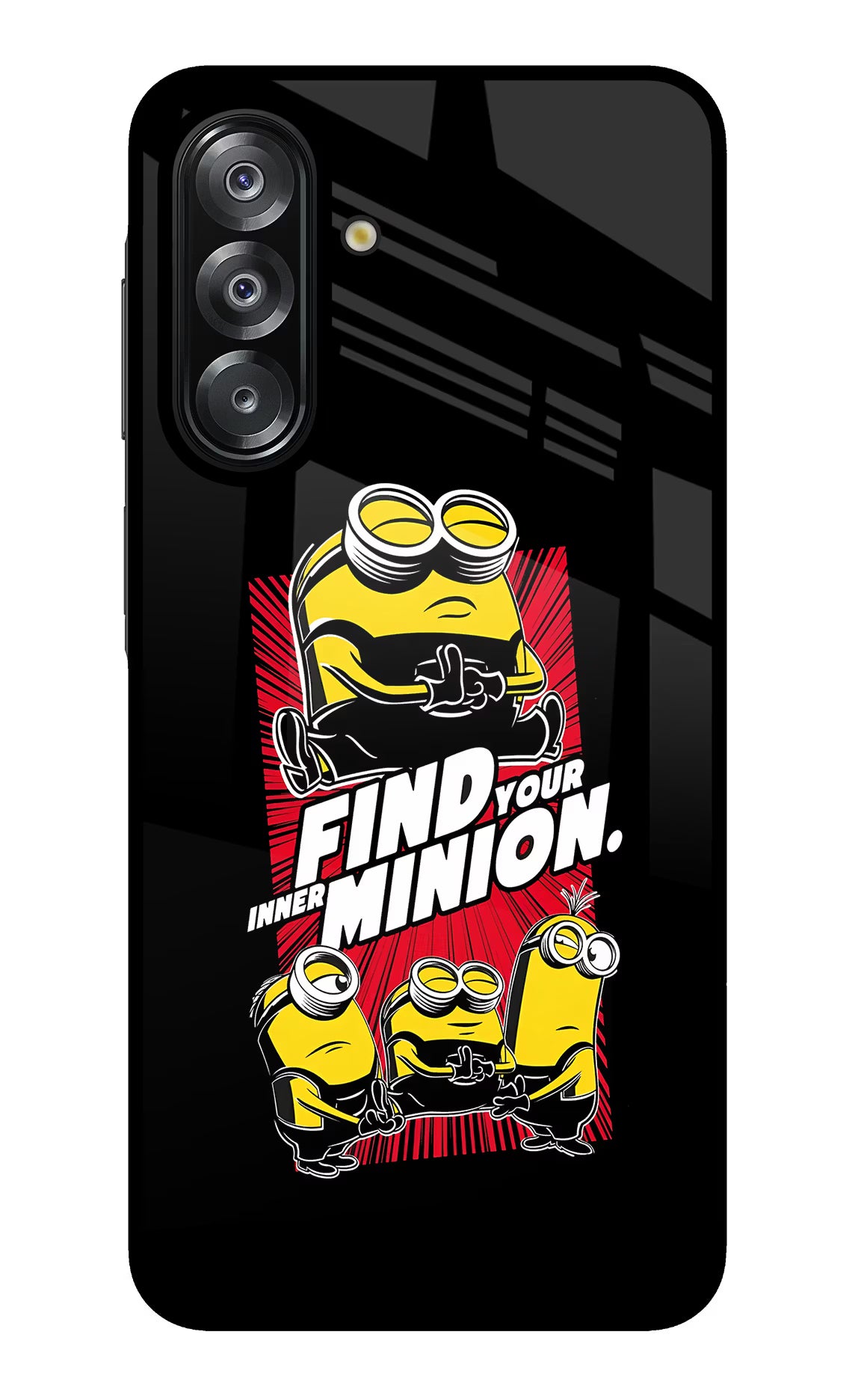 Find your inner Minion Samsung A26 Glass Case
