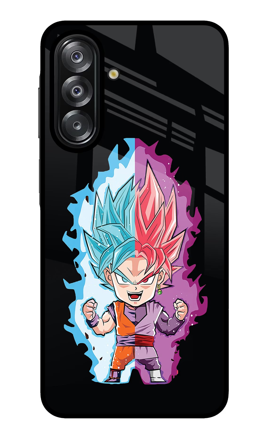 Chota Goku Samsung A26 Glass Case Back Cover by Casekaro