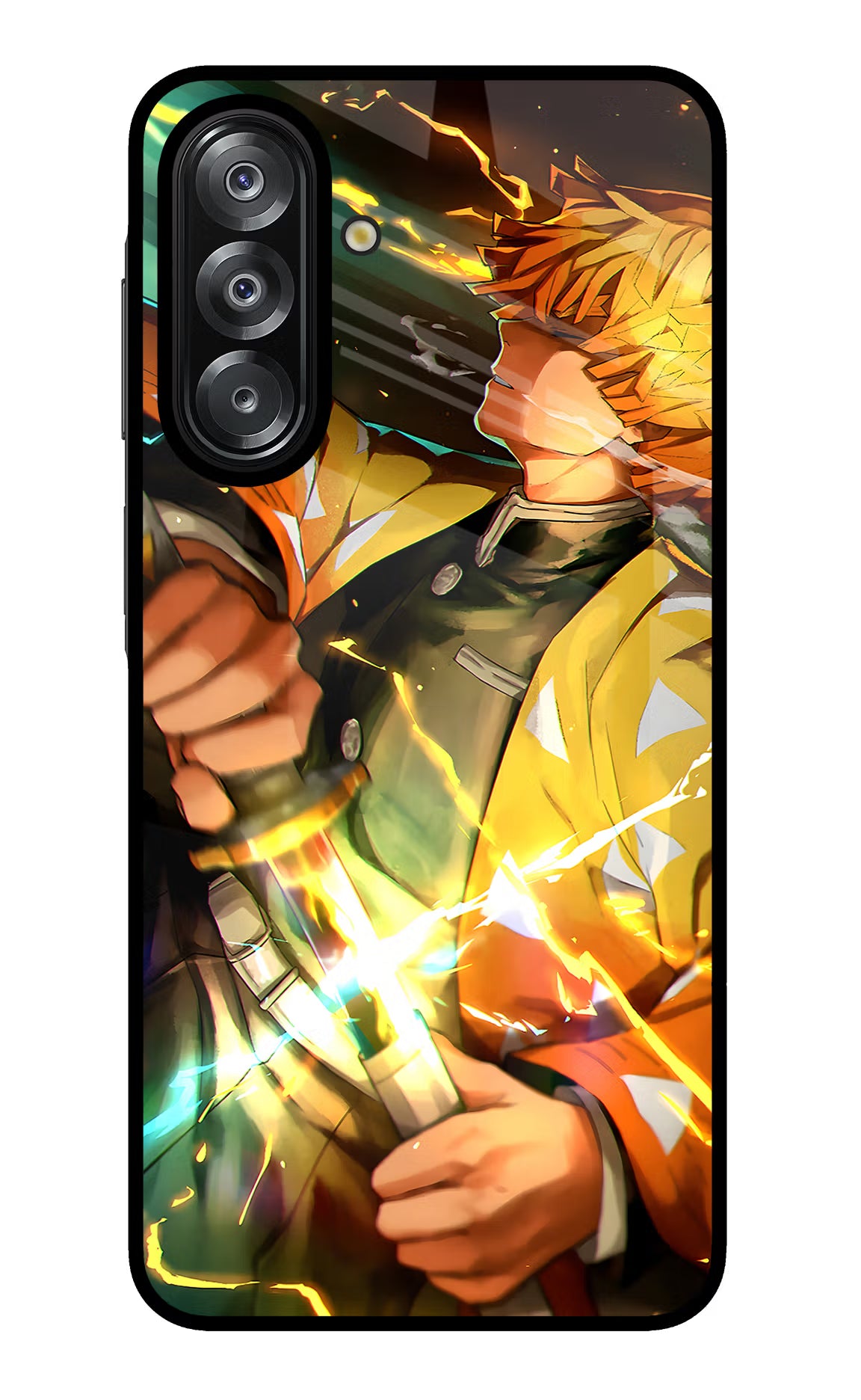 Demon Slayer Samsung A26 Glass Case