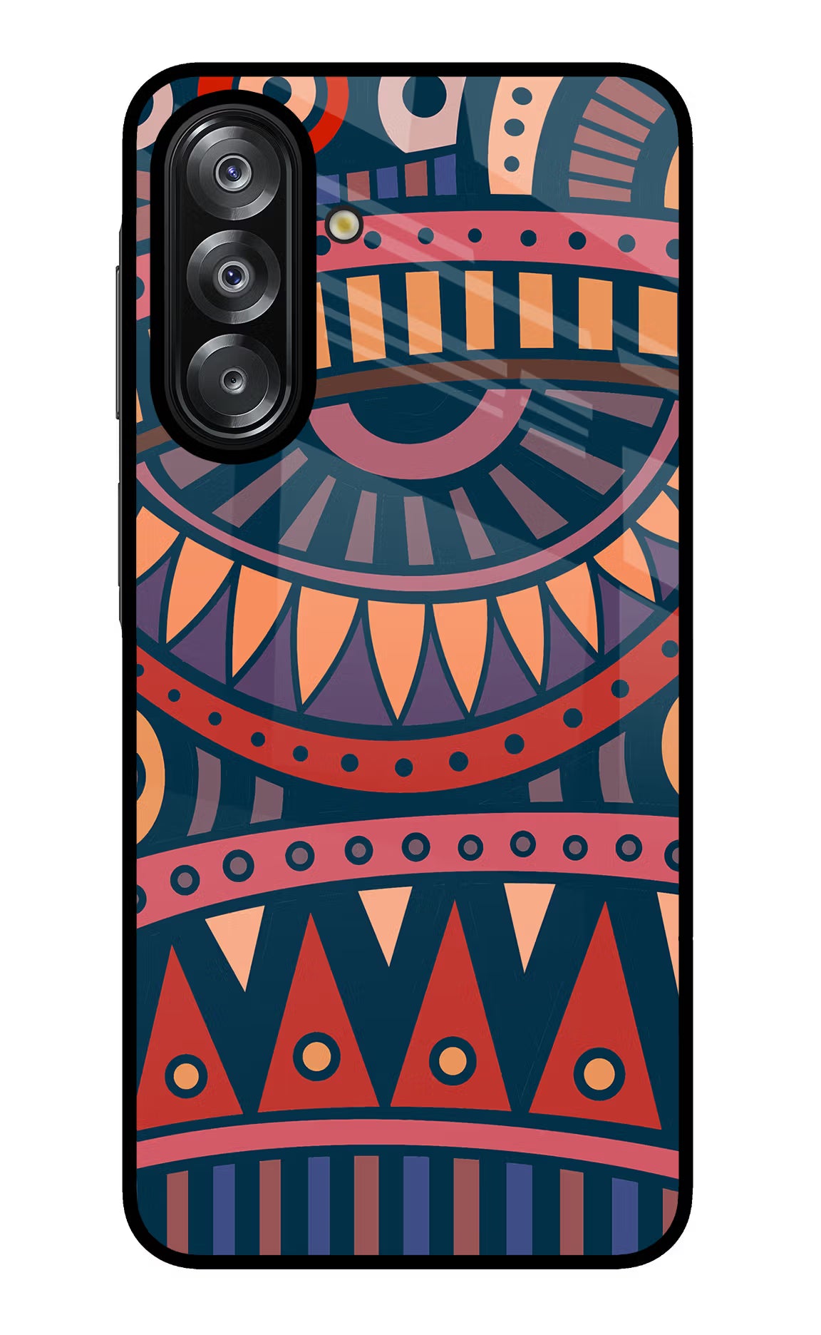 African Culture Design Samsung A26 Glass Case