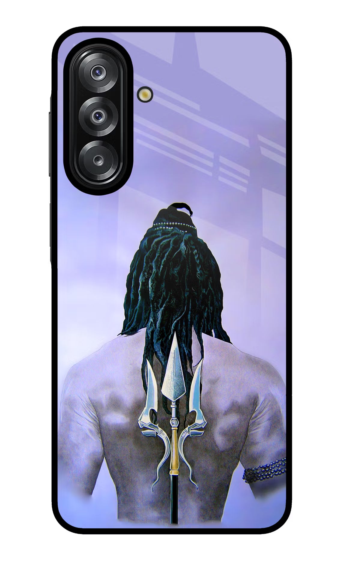 Shiva Samsung A26 Glass Case Back Cover by Casekaro