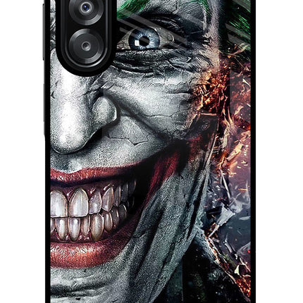 Joker Cam Samsung A26 Glass Case Back Cover by Casekaro