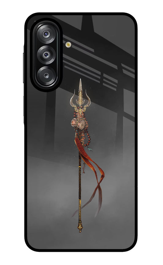 Shiv Trishul Samsung A26 Glass Case