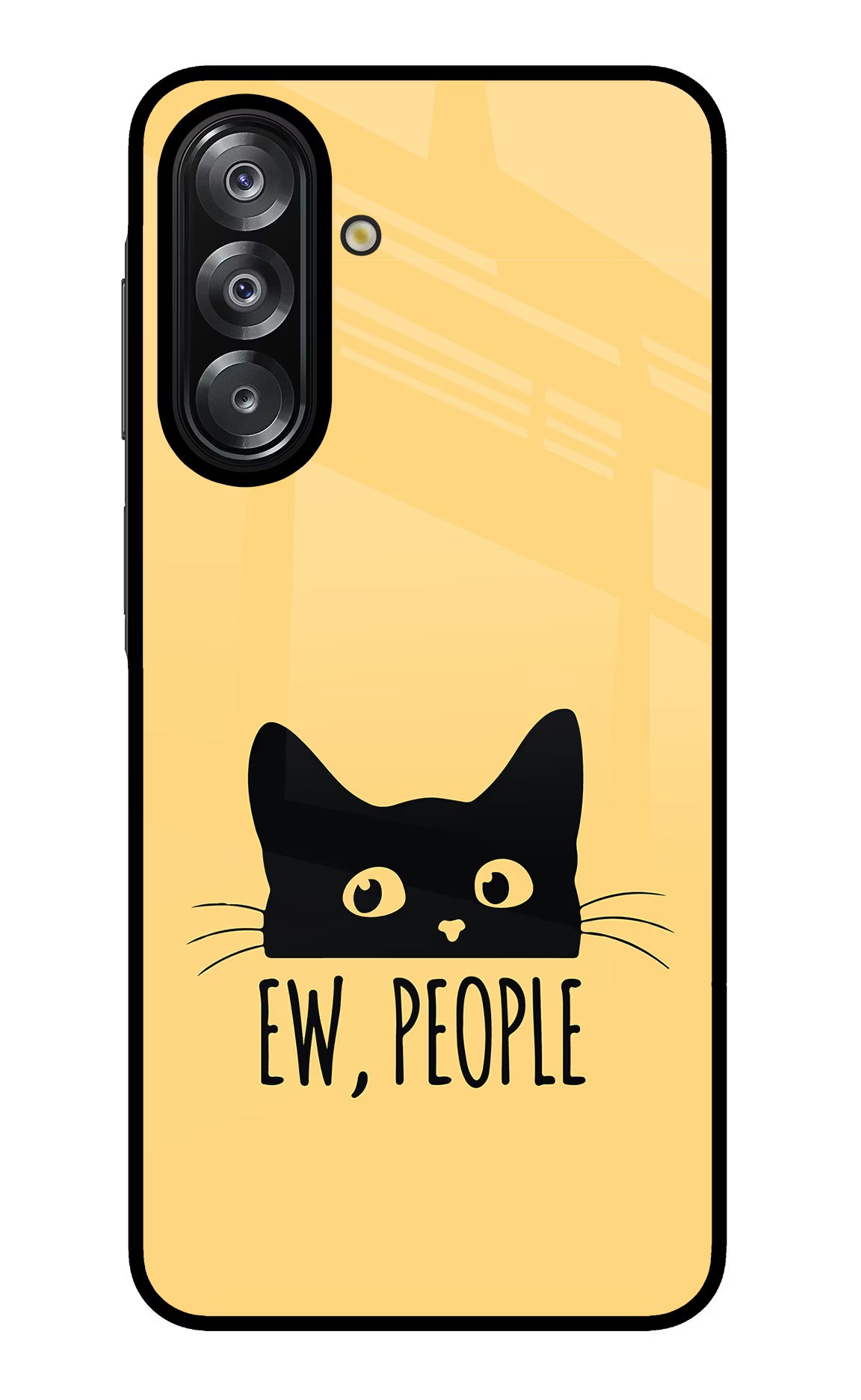 Ew People Catitude Samsung A26 Glass Case