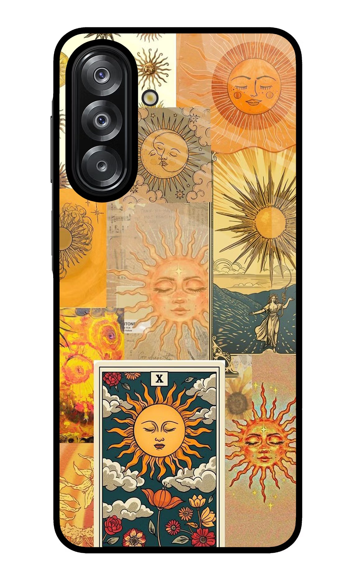 Sun Samsung A26 Glass Case Back Cover by Casekaro