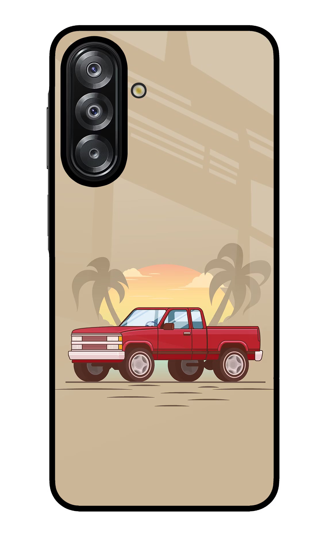 Desert Classic Drive Samsung A26 Glass Case