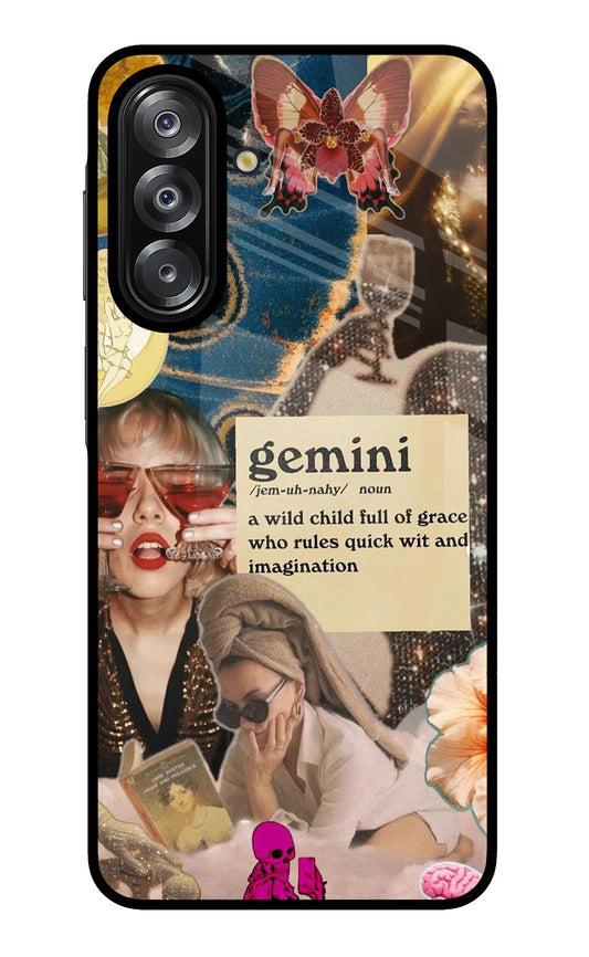 Gemini Zodiac Samsung A26 Glass Case