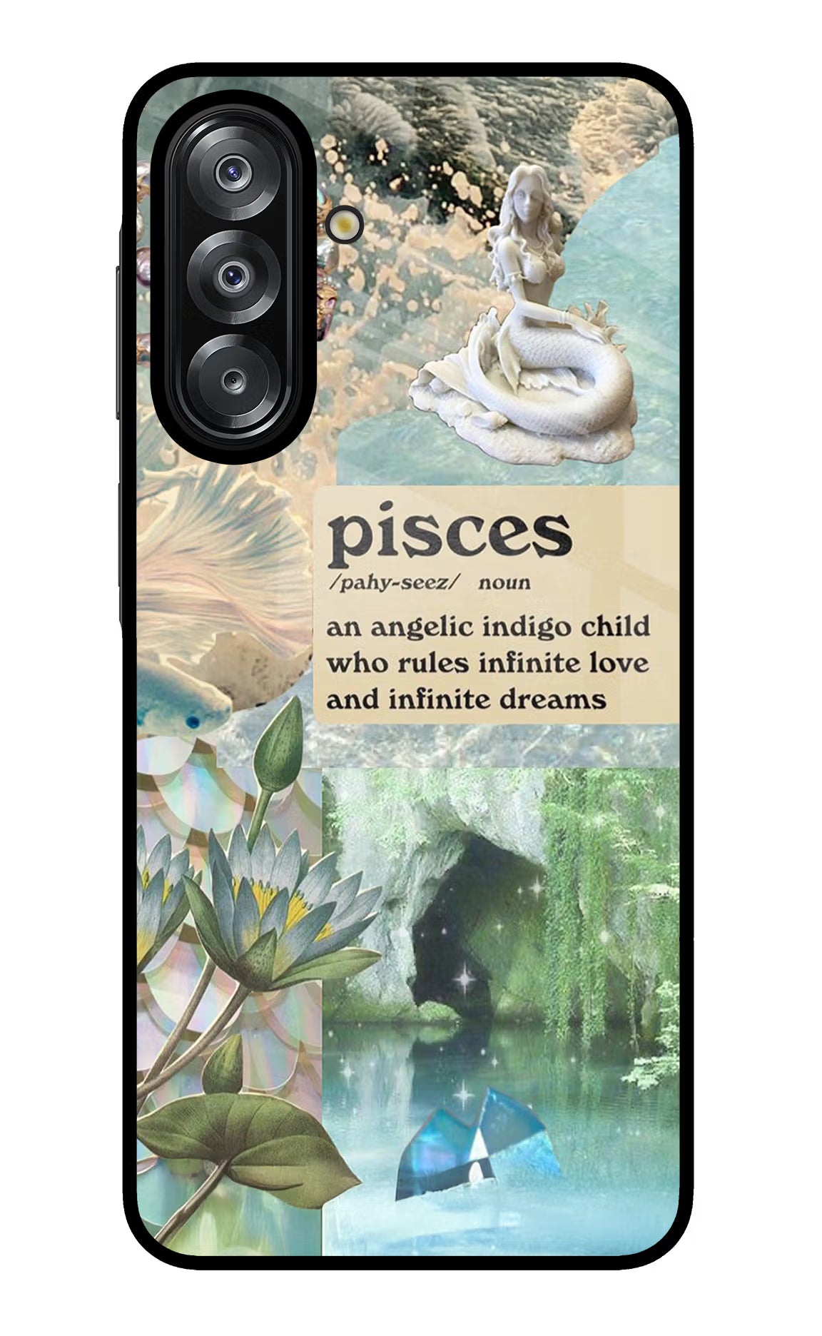 Pisces Zodiac Samsung A26 Glass Case