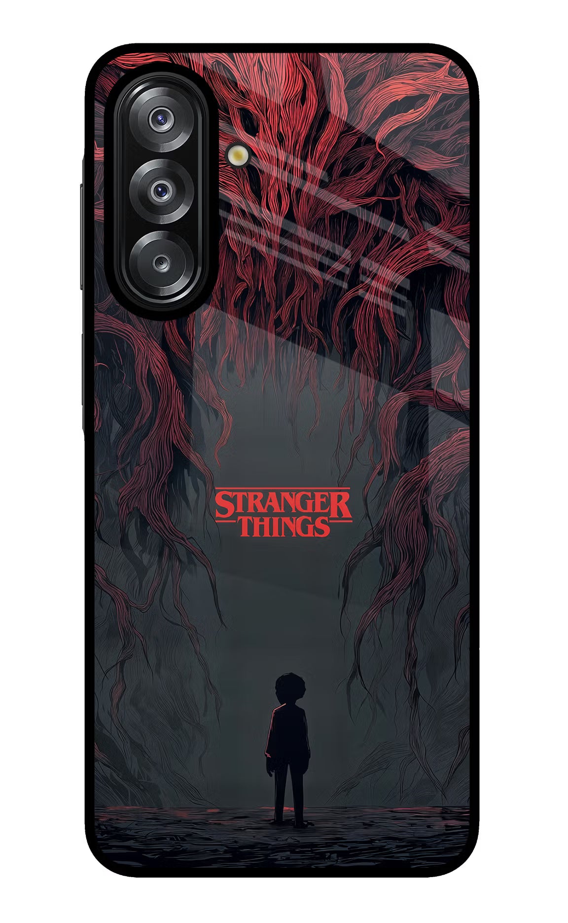 Ordinary Things Dark Side Samsung A26 Glass Case Back Cover by Casekaro