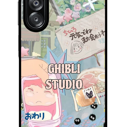 Studio Ghibli Samsung A26 Glass Case Back Cover by Casekaro
