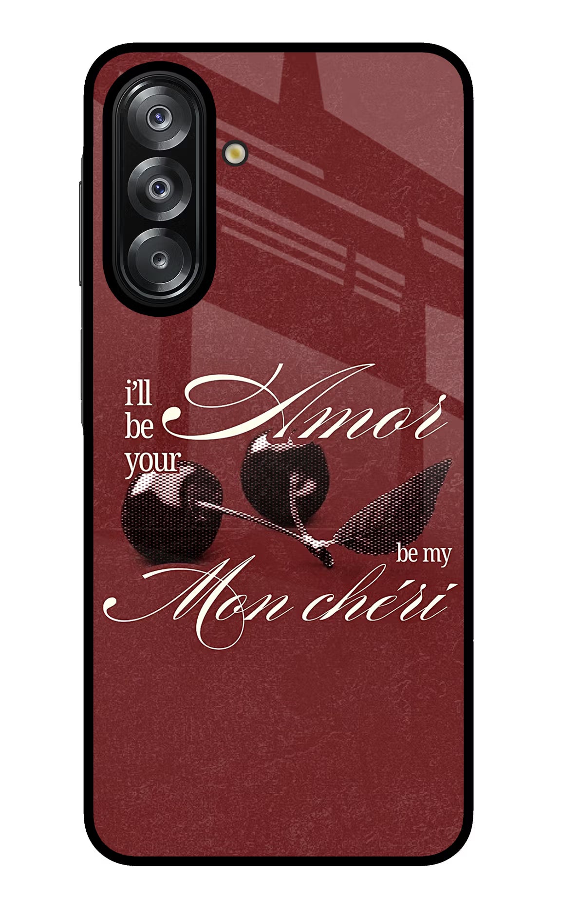 Velvet Cherry Samsung A26 Glass Case