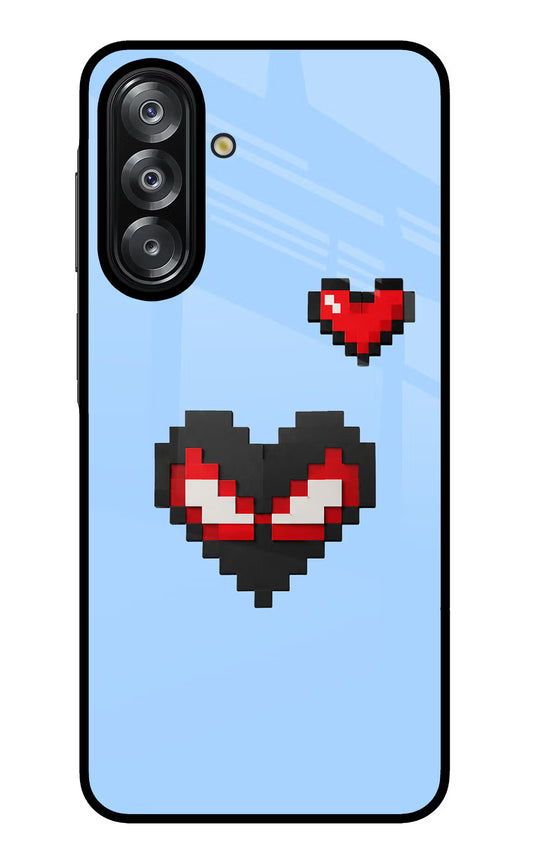 Peter Heart Samsung A26 Glass Case