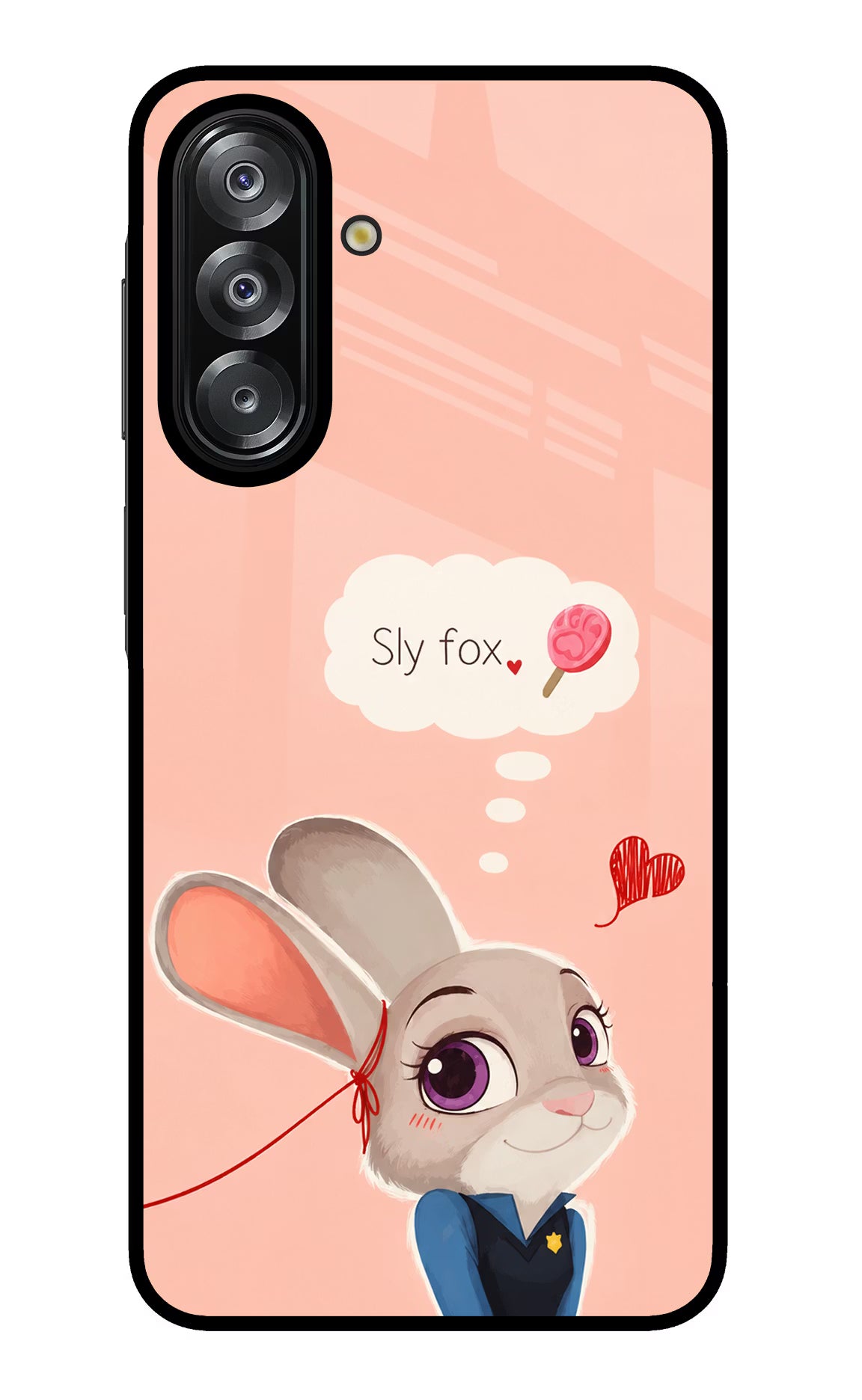 Judy Charm Samsung A26 Glass Case
