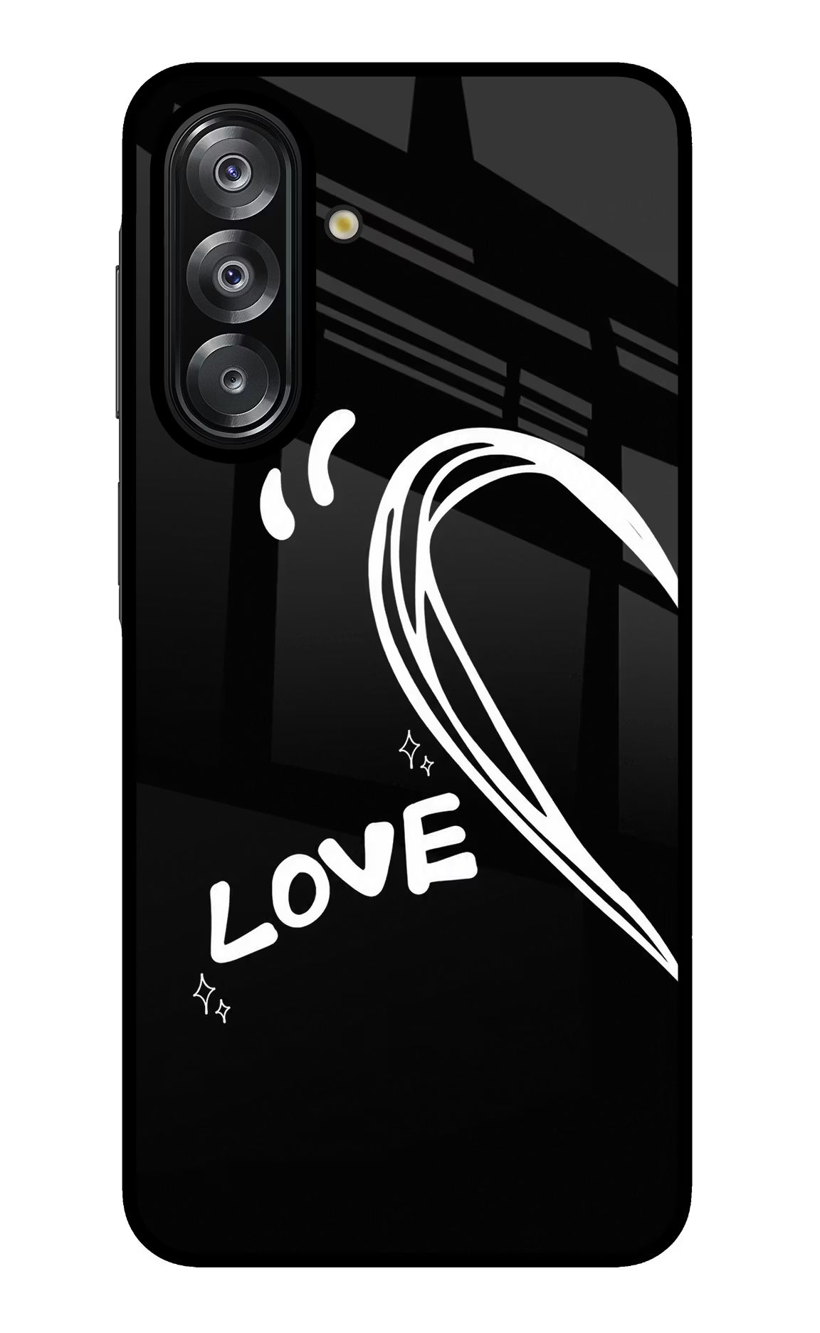 Love Line Samsung A26 Glass Case