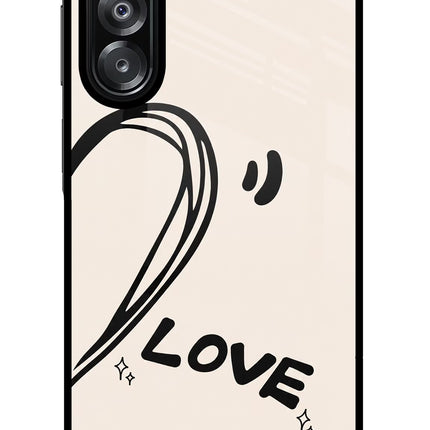 Soul Line Samsung A26 Glass Case Back Cover by Casekaro