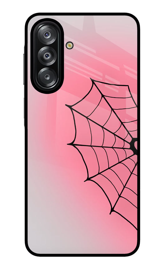 Pink Web Samsung A26 Glass Case