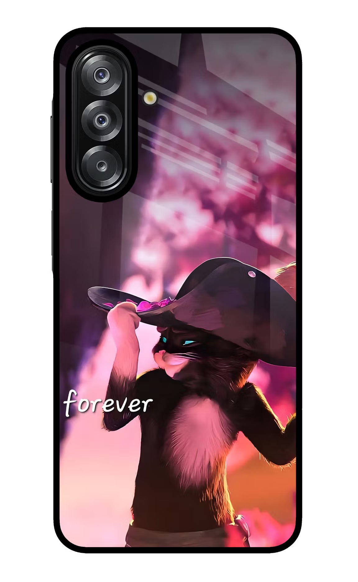 Forever Cat Samsung A26 Glass Case
