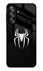 Miles Symbol Samsung A26 Glass Case Back Cover by Casekaro