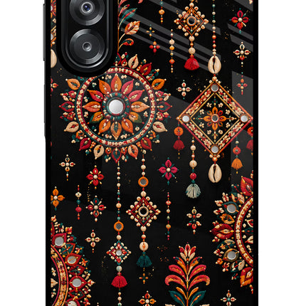 Boho Noir Samsung A26 Glass Case