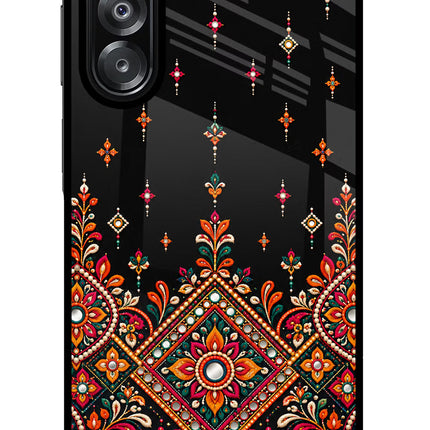 Noir Mehfil Samsung A26 Glass Case