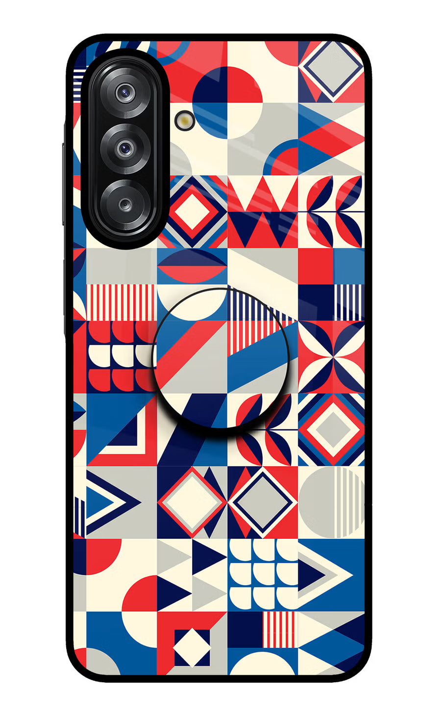 Colorful Pattern Samsung A26 Pop Case, Glass case