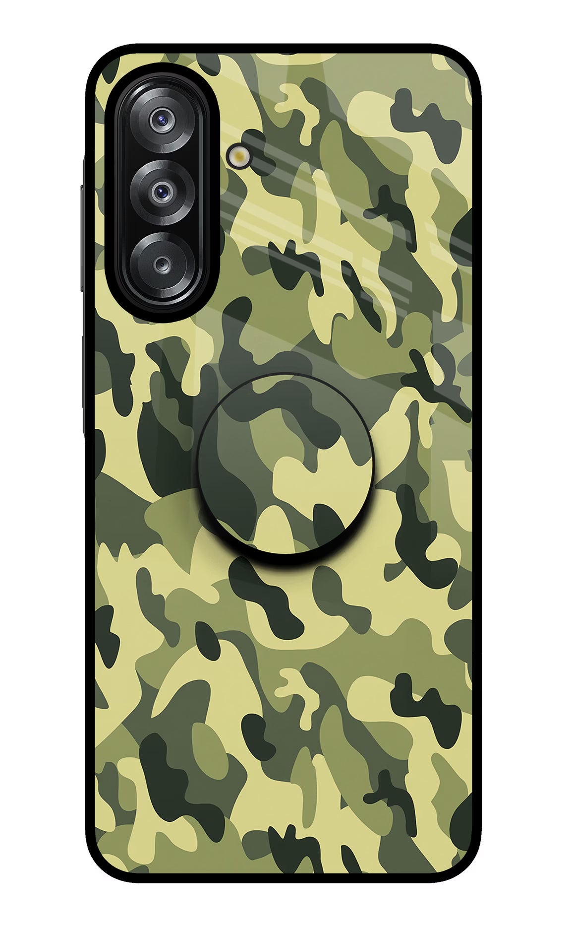 Camouflage Samsung A26 Pop Case by Casekaro