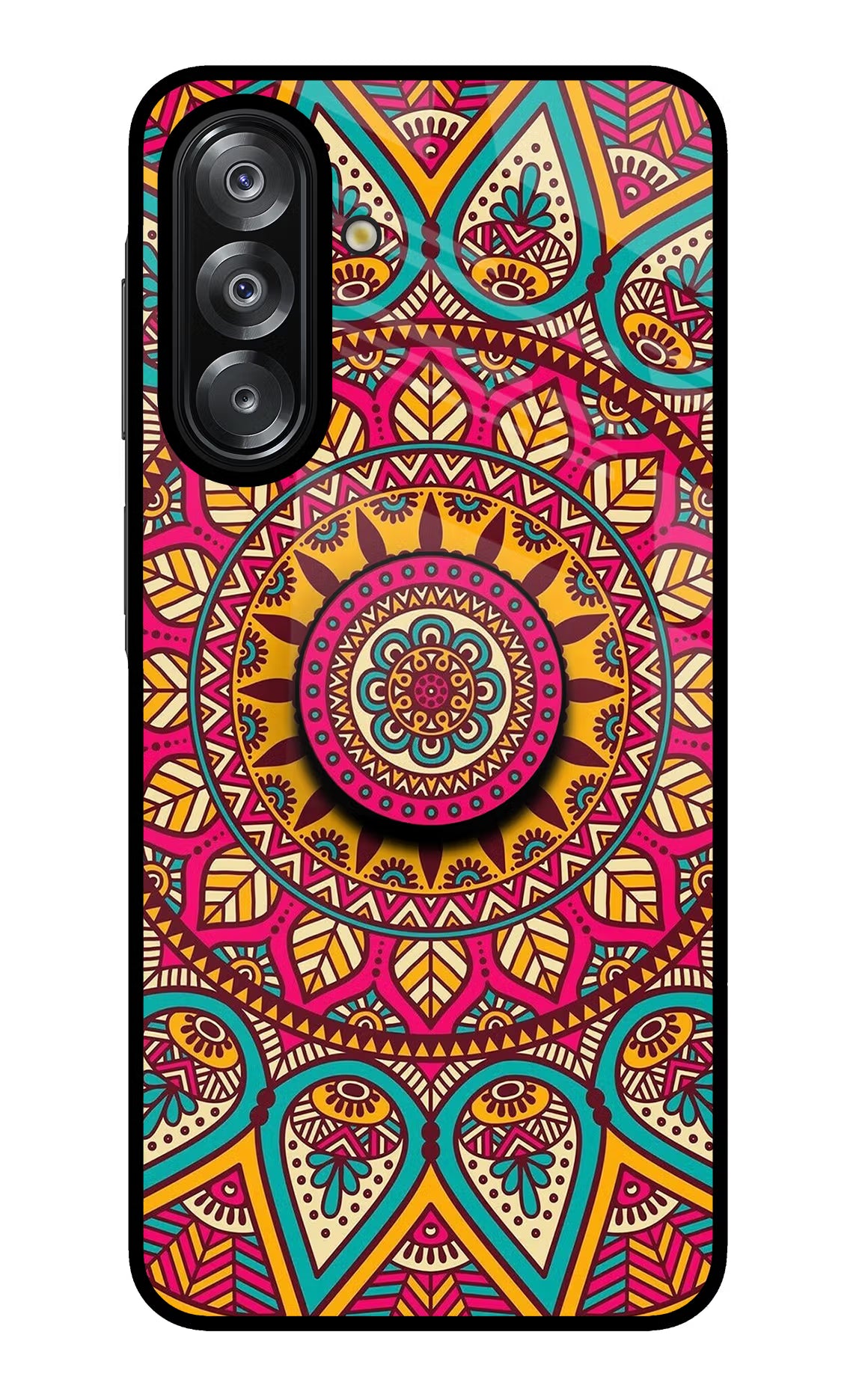 Mandala Samsung A26 Pop Case by Casekaro