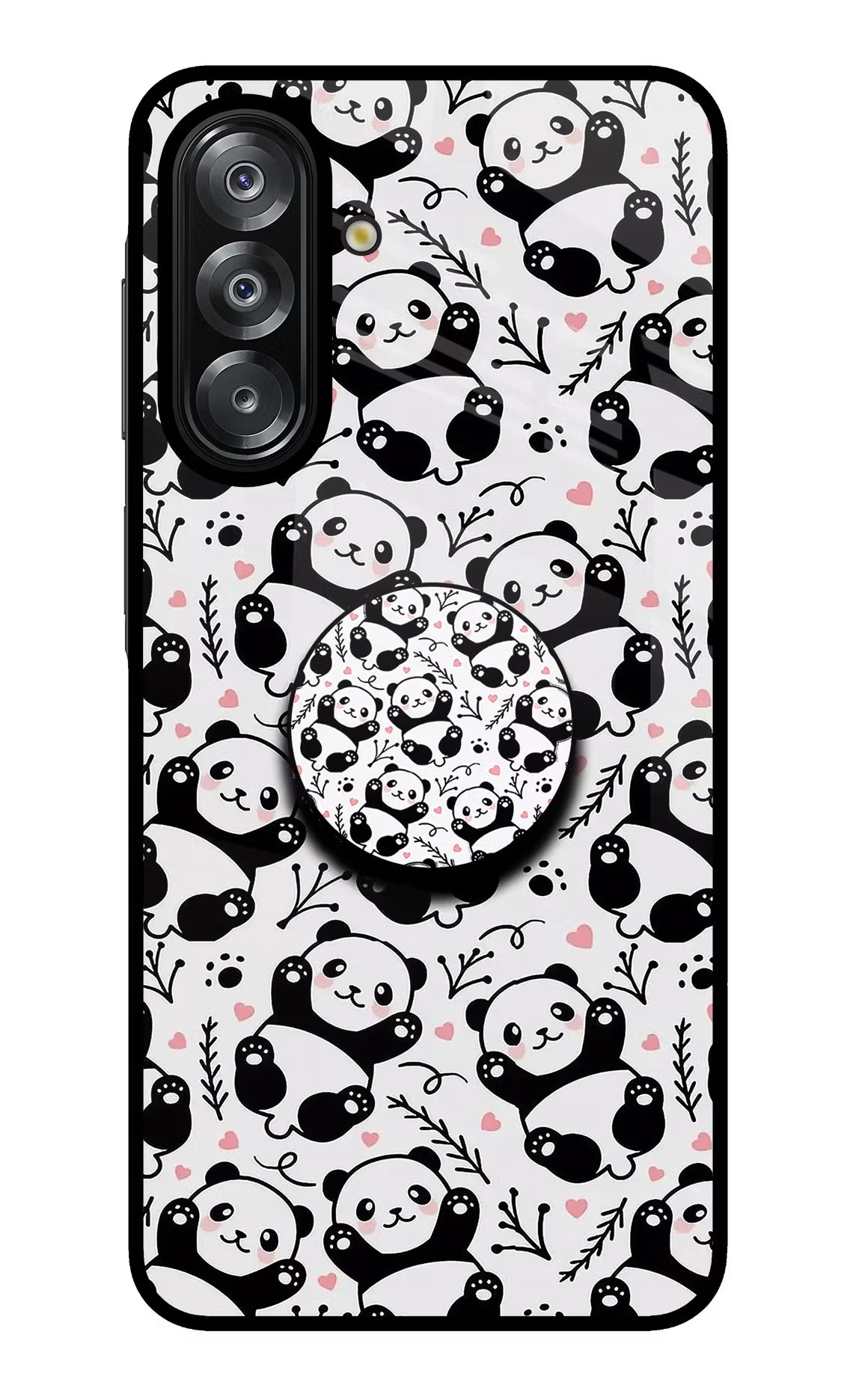 Cute Panda Samsung A26 Pop Case by Casekaro