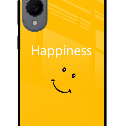 Happiness With Smiley Samsung S25 Edge Glass Case